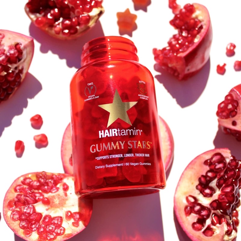HAIRtamin GUMMY STARS 60 Vegan Gummies Shopee Malaysia