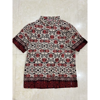 Baju Batik Lelaki / Baju Batik Corak Iban / Baju Batik Tradisional ...