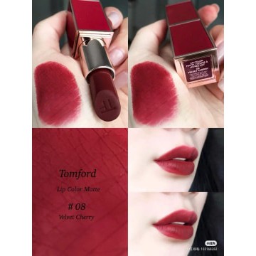 Tom Ford Velvet cherry 08 Lipstick Cosmetic | Shopee Malaysia