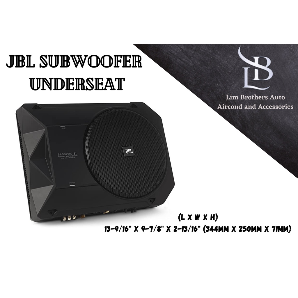 JBL SUBWOOFER UNDERSEAT Shopee Malaysia