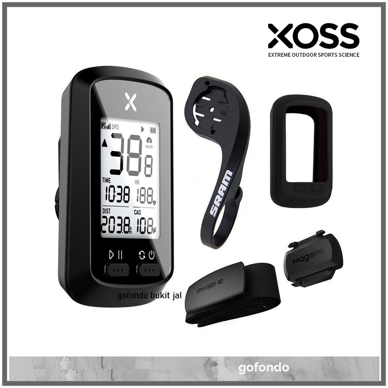 Free Case Mount Xoss G Gps Smart Bike Cycling Computer Bluetooth Lcd