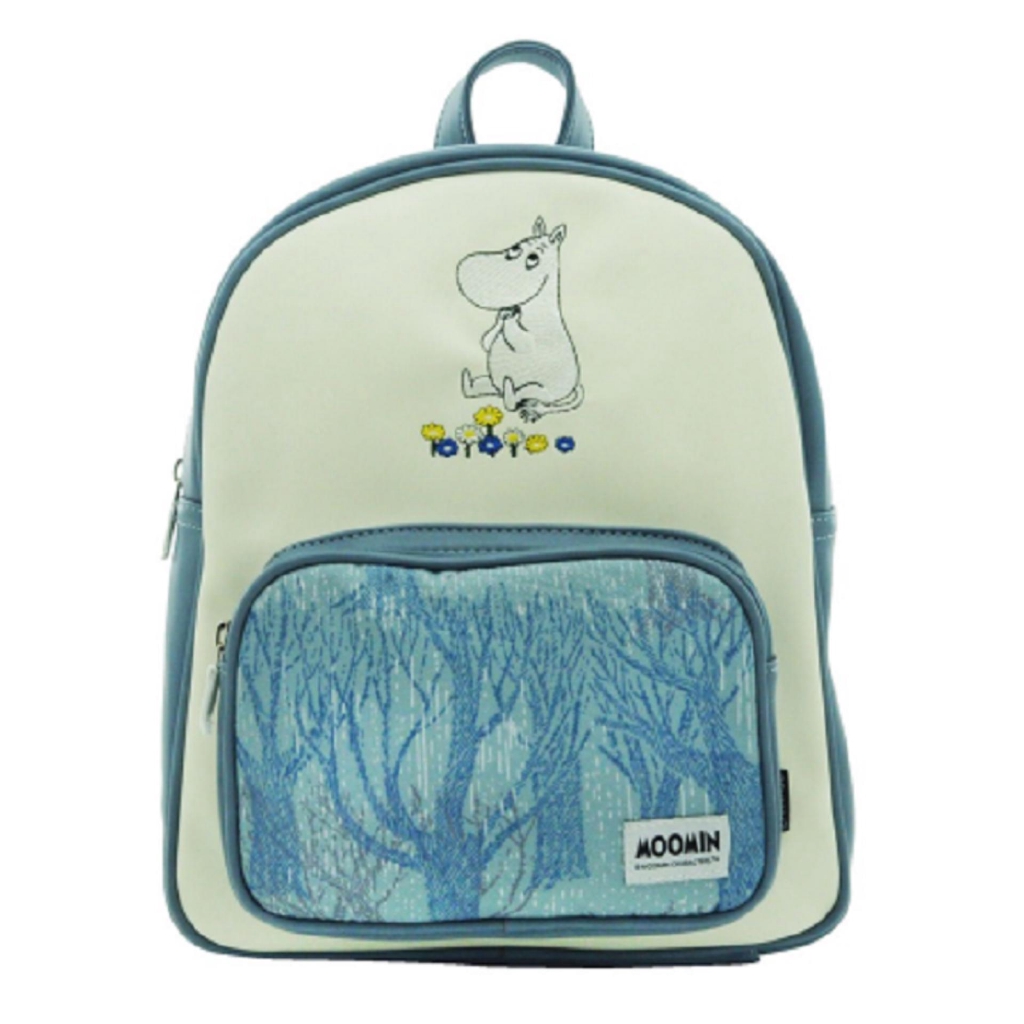 Moomin Casual Backpack Blue White Colour Shopee Malaysia
