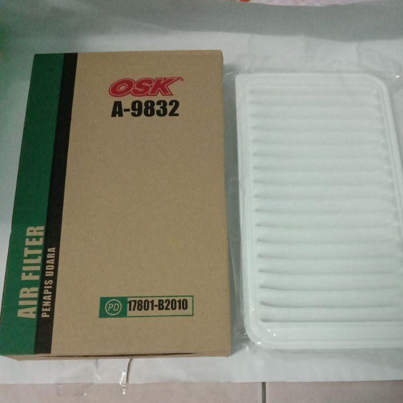 OSK A9832 AIR FILTER MYVI 1.0cc, VIVA A9832 (17801B2010) Shopee