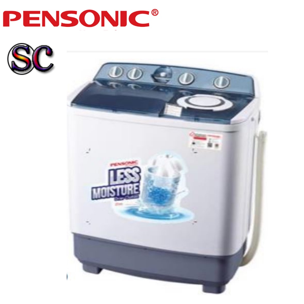 Pensonic Semi Auto Washing Machine Kg Pws Shopee Malaysia