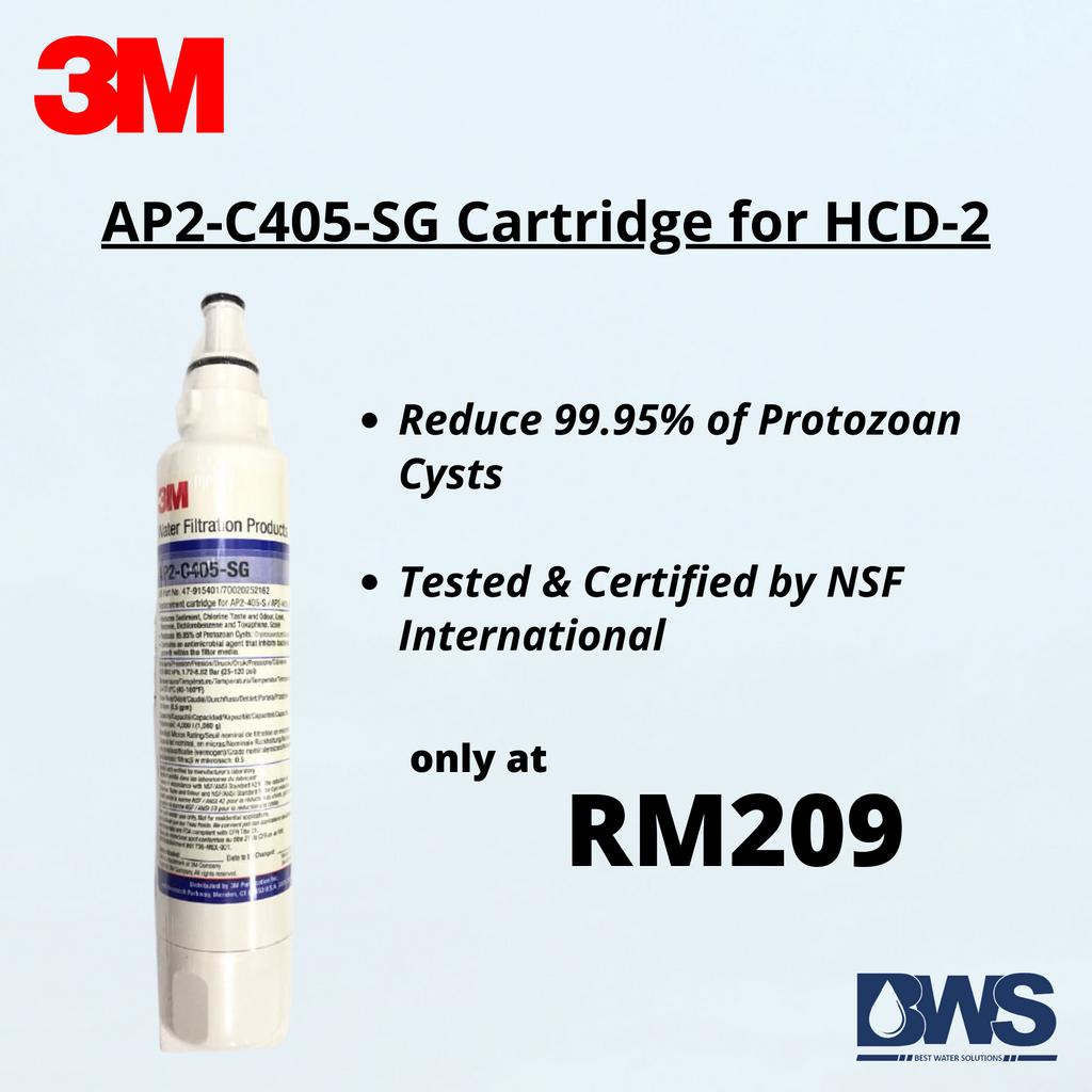 3M AP2C405SG Filter Cartridge For HCD2 Water Dispenser Filter