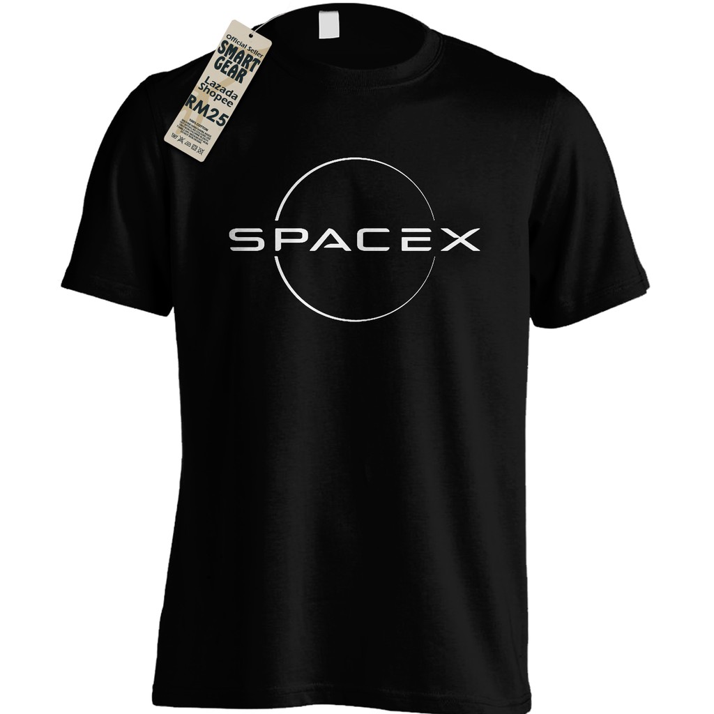 Spacex Tesla Elon Musk Rocket Space Automotive T Shirt Car Racing Auto Tshirt 100 Cotton Tops 0057