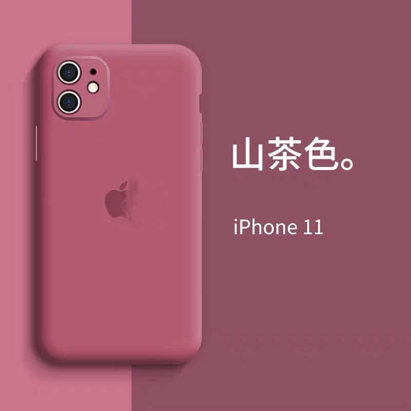Iphone Case 苹果11手机壳液态壳iphone11promax硅胶全包镜头保护新款防摔超薄 Shopee Malaysia