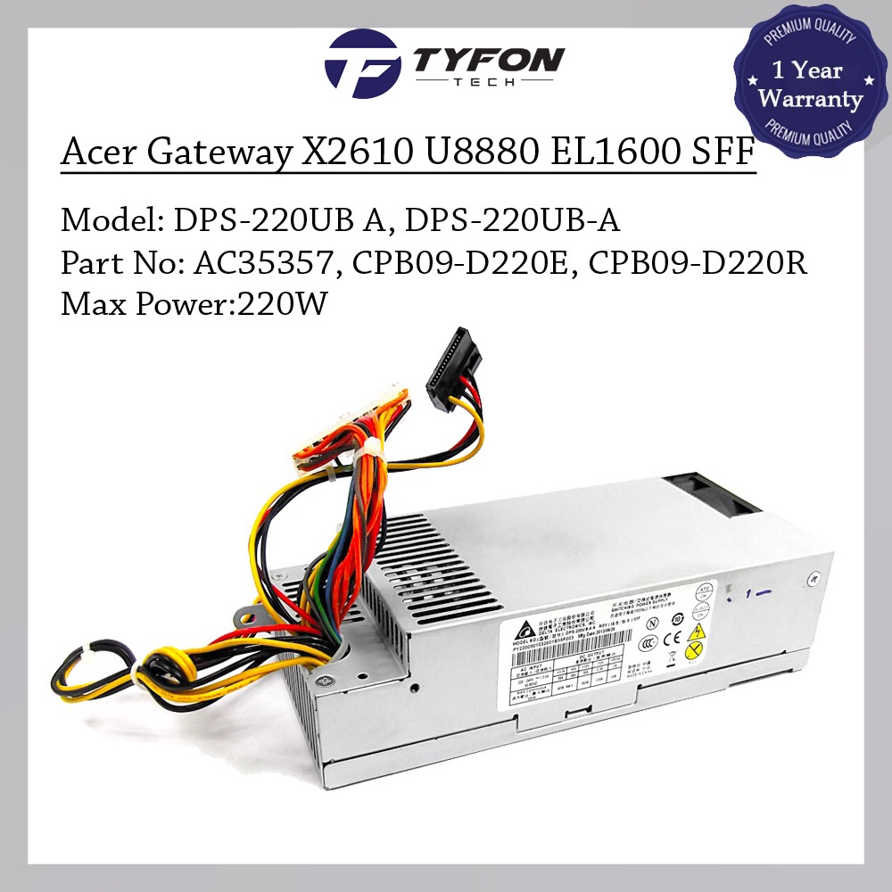 NEW Power Supply Acer Gateway AC35357 Power FH Emachine EL1352-07e - Foto 10