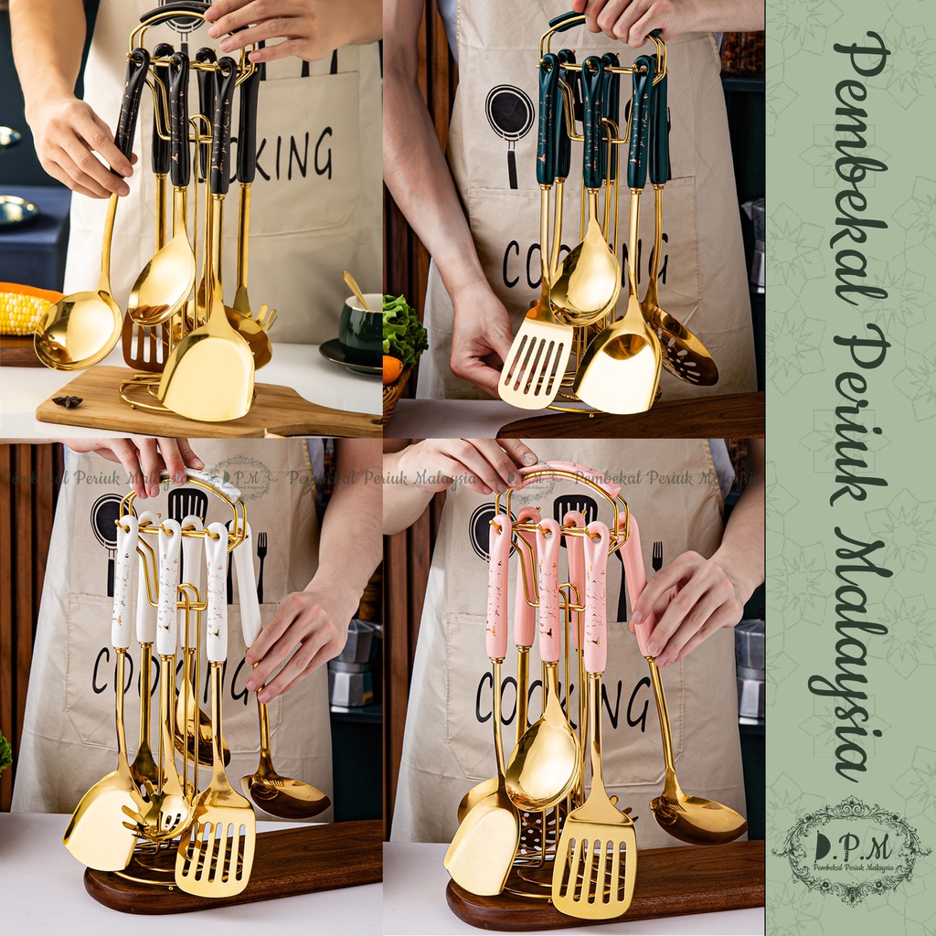 Renaito 7pcs Kitchenware Set Renaito / Renaito Set Peralatan Dapur 7 Keping (READY STOCK)