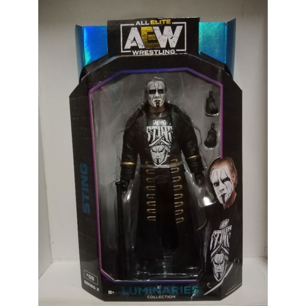 Jazwares Aew Unmatched Series 2 Sting Luminaries Collection Wrestling
