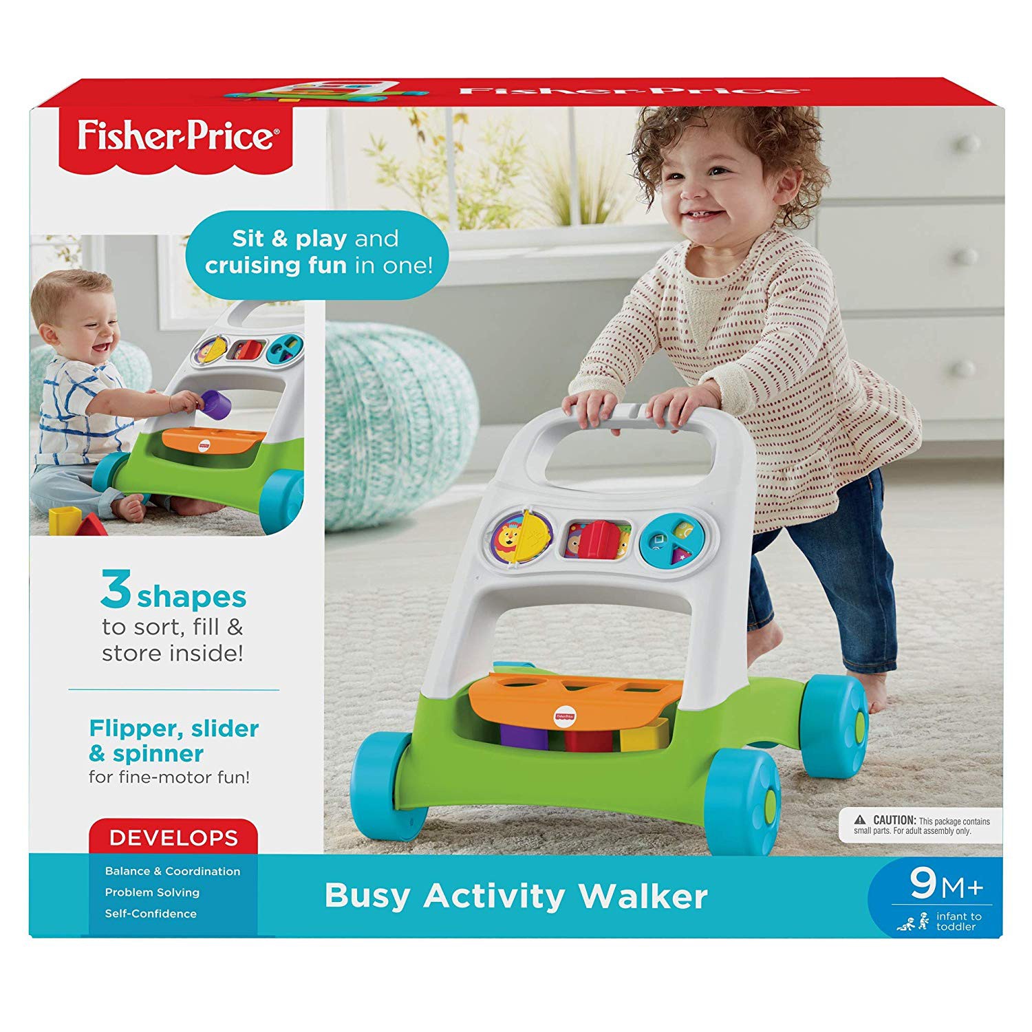 fisher price 3 in 1 activity walker