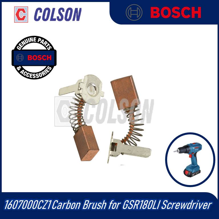 COLSON BOSCH Carbon Brush [1607000CZ1] for GSR 180Li, GSB 180Li, GSR