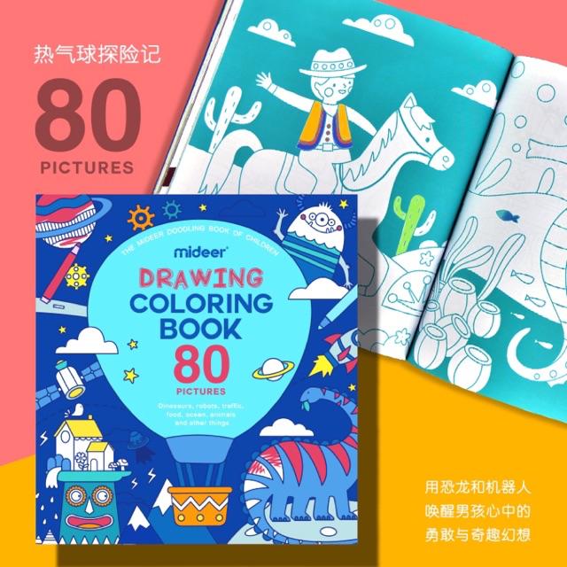 Mideer Colouring Book Shopee Malaysia