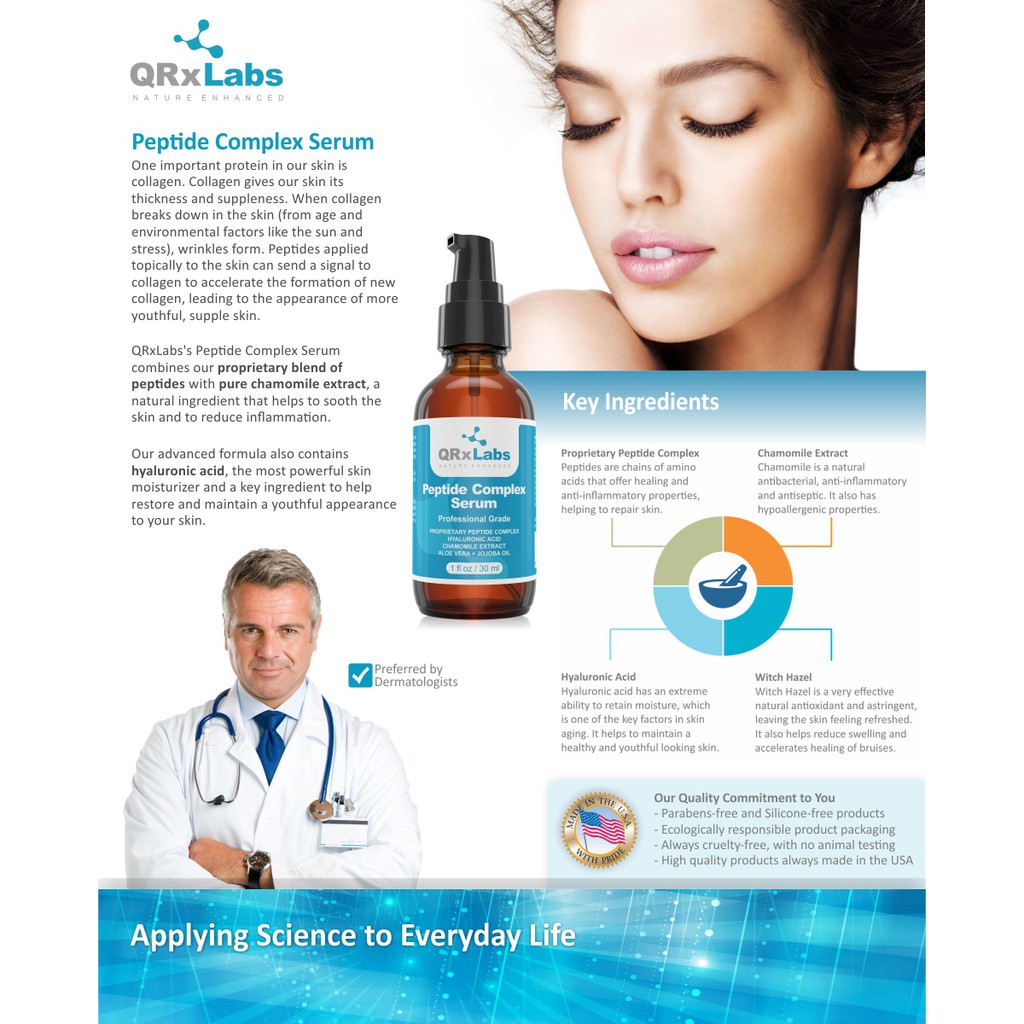 qrxlabs peptide complex serum