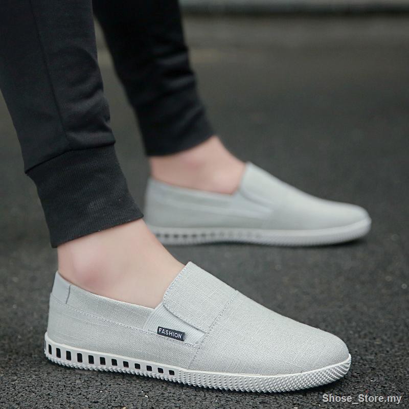 canvas shoes for mens without lace