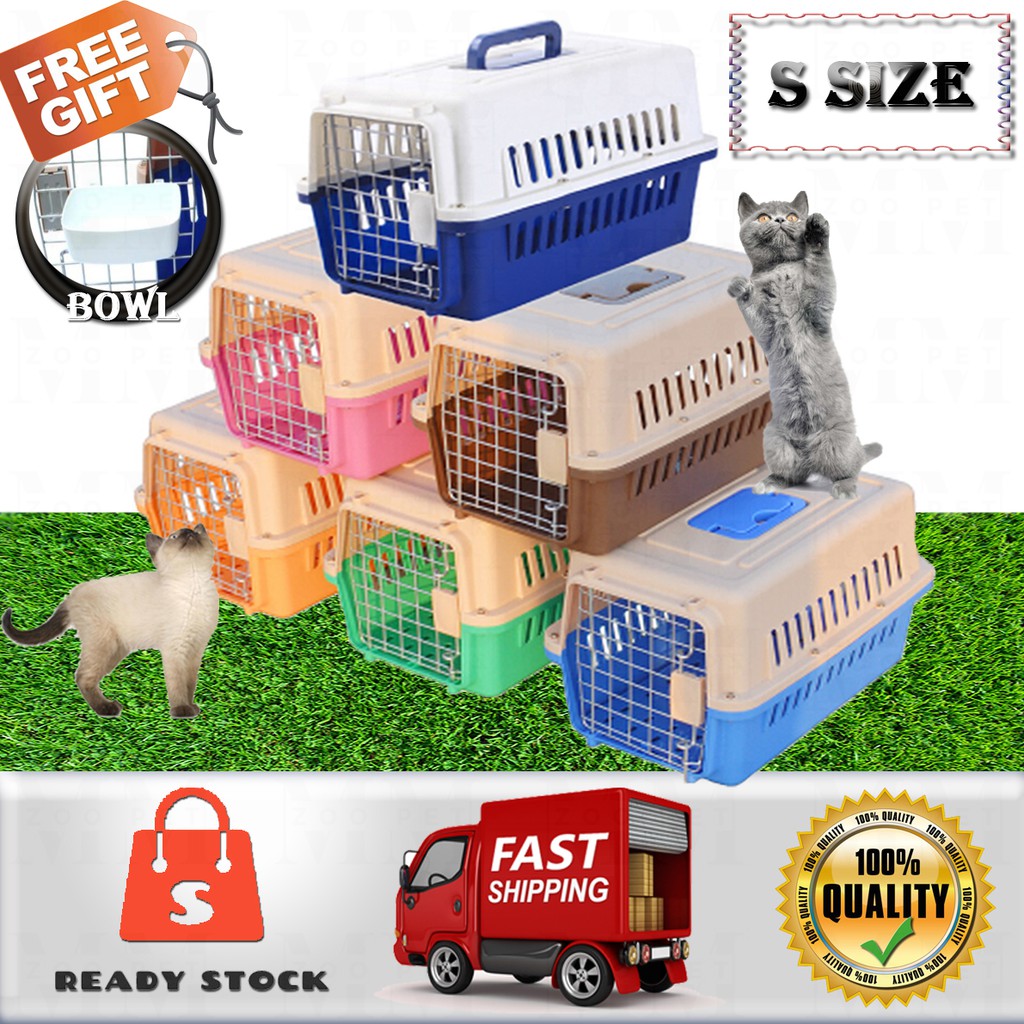 💥HOT ITEM💥 SANGKAR KUCING BEG KUCING Pet Carrier Cat Cage Dog 