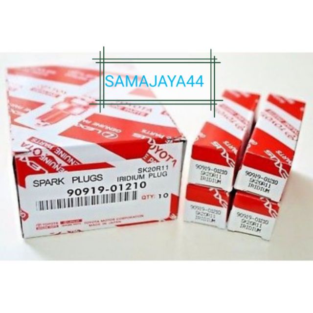 ORIGINAL NGK TOYOTA IRIDIUM SPARK PLUG ESTIMA/VELLFIRE/HARRIER(SK20R11