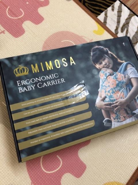 mimosa ergonomic baby carrier review