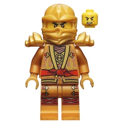 LEGO Ninjago Bricktober Kai Golden Power Red Ninja Minifigure 5004938 NJO420 for sale online 