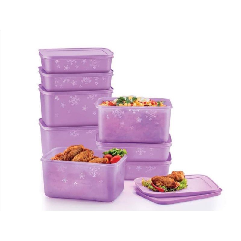 Chill Freezer Medium Set Purple (8pcs)