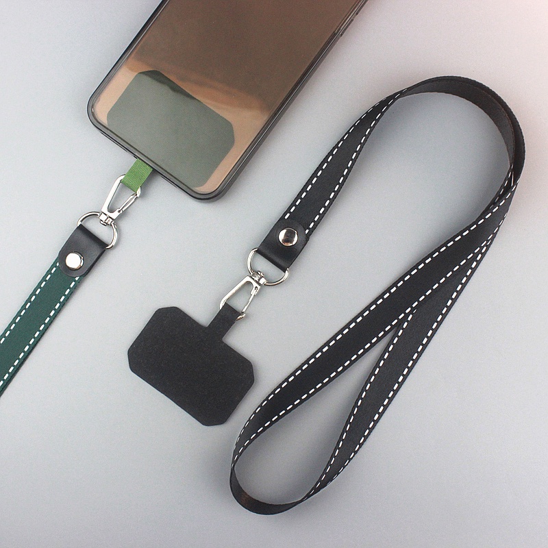 [Ready Stock] Phone Case Lanyard Fixed Card Phone Lanyard Men Women Style Hanging Neck Back Hanging Anti-lost Phone Case Lanyard Back Sticker Clip