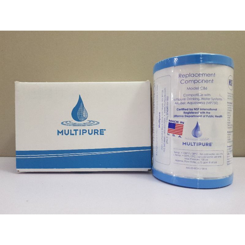 Multipure Aquaversa Genuine Replacement Filter (CB6) Shopee Malaysia