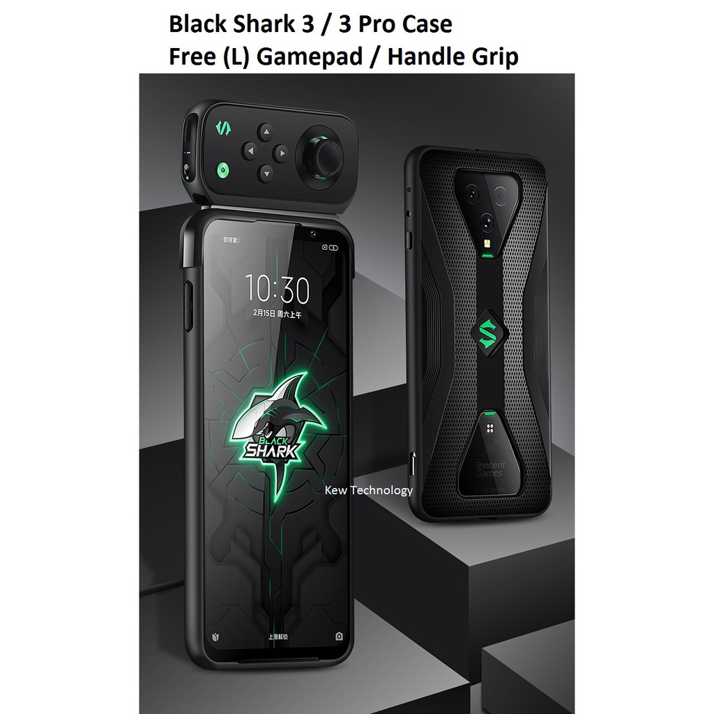 Black Shark 3 / 3S / 3 Pro Cover [Can Fit Handle]