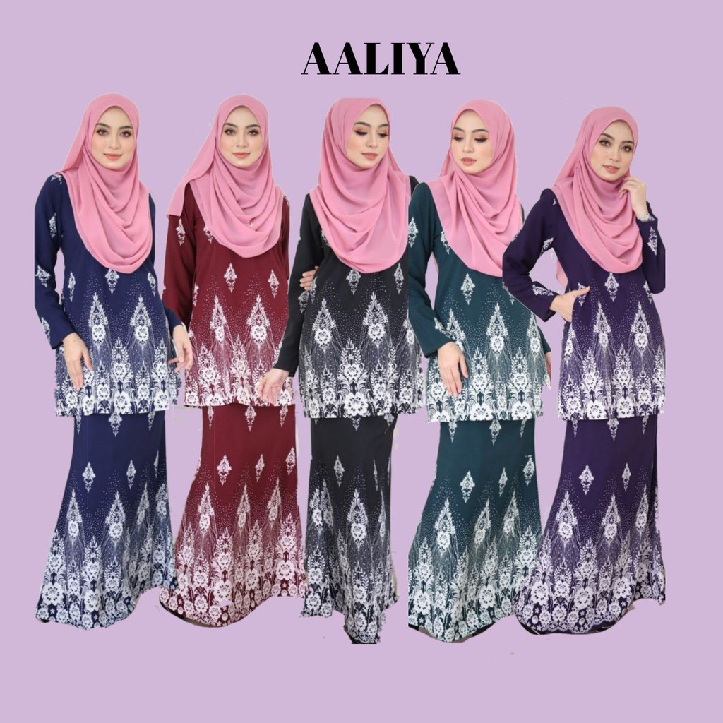  KURUNG  MODEN  AALIYA BAJU  KURUNG  NURSING  FRIENDLY  2021 