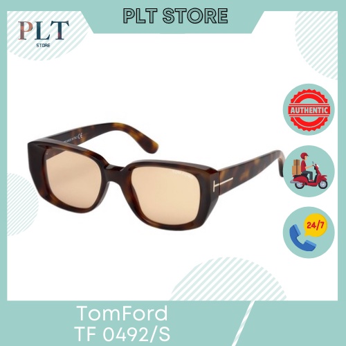 Tom Ford TF 0492 / S Sunglasses With Raphael Series, Brown | Shopee Malaysia