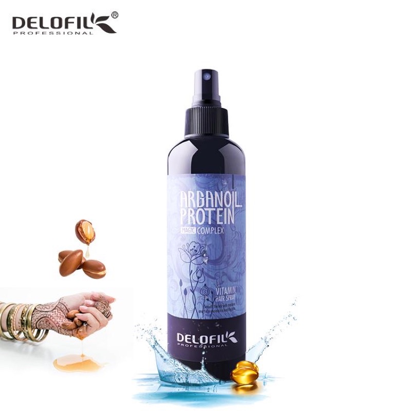 Delofil Professional Vitamin Hair Spray 260ml Shopee Malaysia