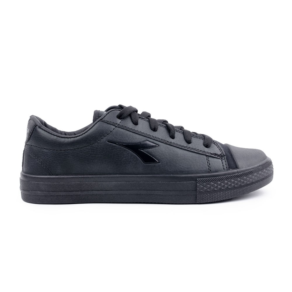 diadora black school shoes