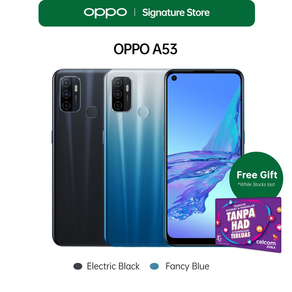OPPO A53 Smartphone (4GB RAM + 128GB ROM/90Hz Neo-Display/18W Fast ...