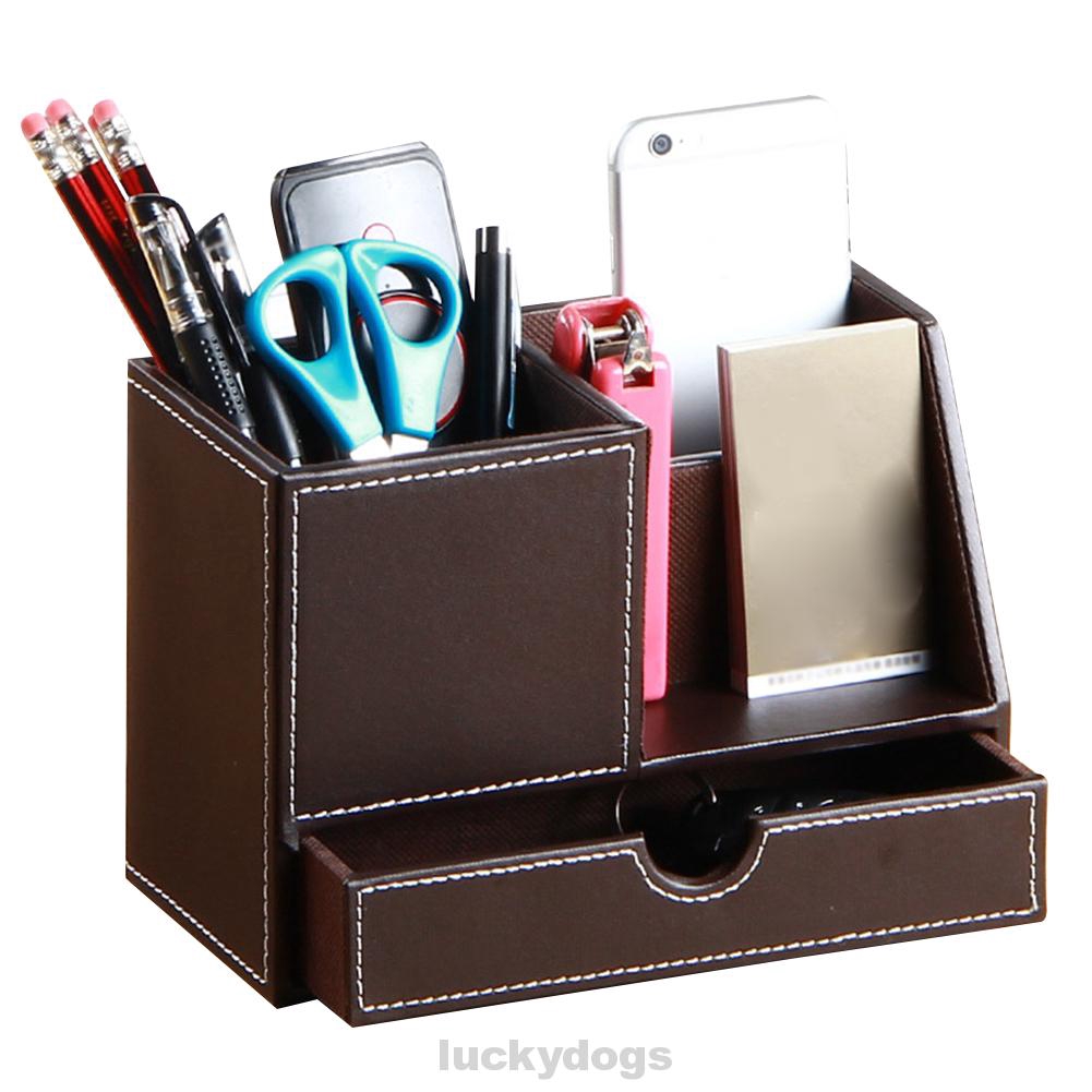 Sundries Stationery Home School Office Storage With Drawer Pen