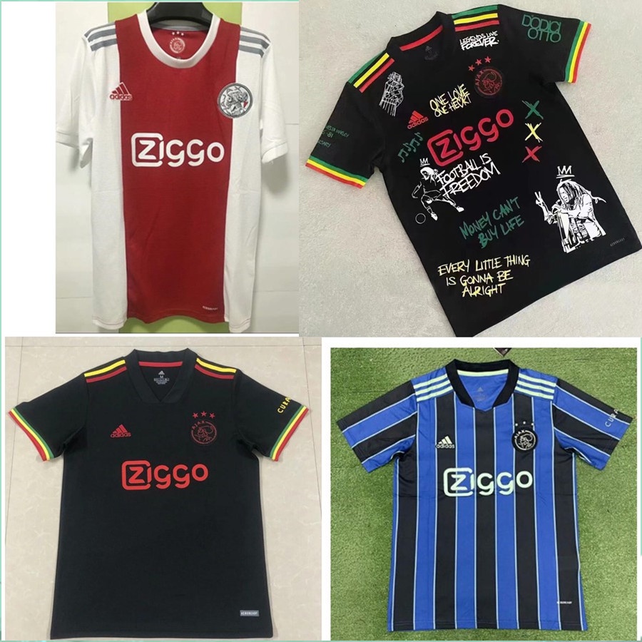 Men 20 21 22 Away Ajax Soccer Jersey Amsterdam Camiseta De Futbol Neres  2020 2021 Van De Beek Tadic Ziyech Maillot | Shopee Malaysia