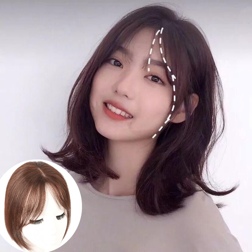 Women Silk Base Human Hair Toppers Top Hair Cover With Middle Part