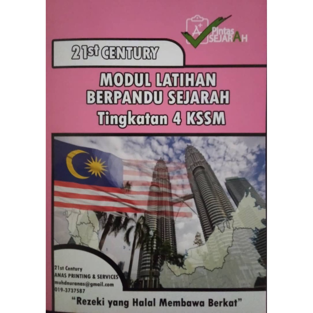 Modul Sejarah Tingkatan 4 Kssm  malaytng