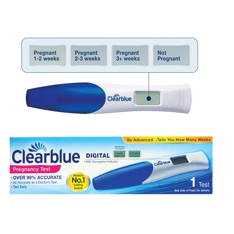 clearblue digital pregnancy test kit (expiry 11/21) | Shopee Malaysia