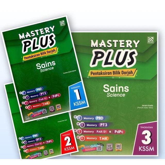 Buku Latihan Mastery Plus Kssm 2020 Sains Dwibahasa Tingkatan 1 2 3 Shopee Malaysia