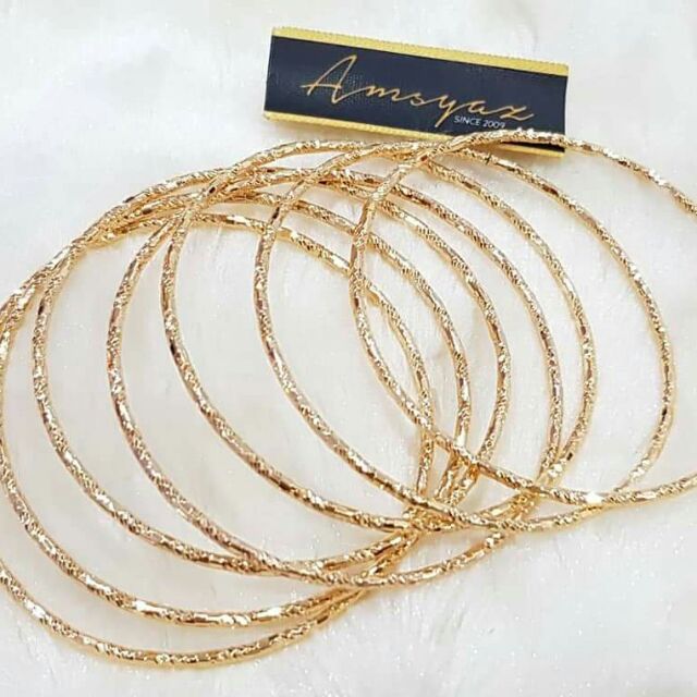  Gelang Minggu  7pcs Suasa 18k Shopee Malaysia