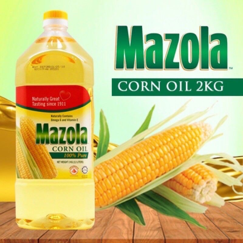 Mazola 100 Corn Oil Minyak Jagung 2kg