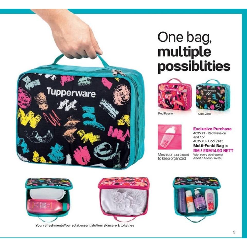 bag tupperware