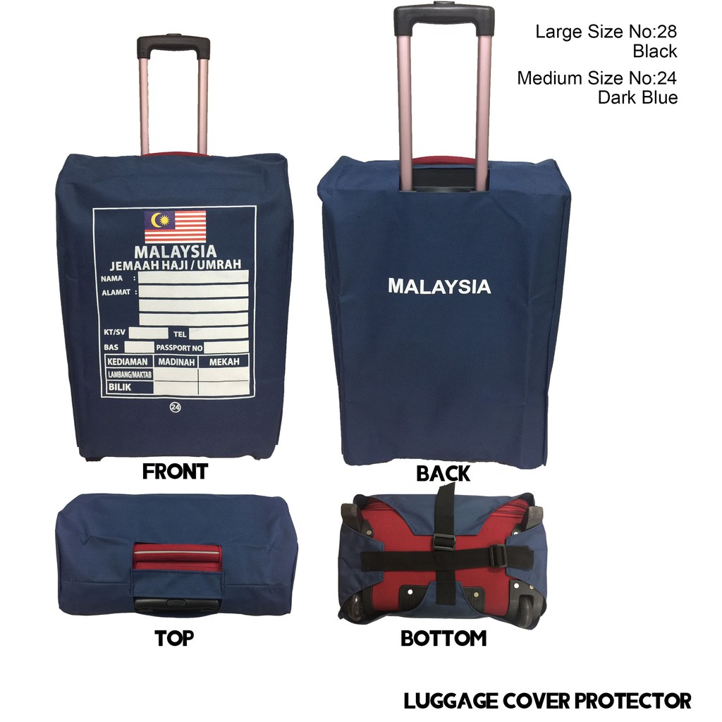 luggage cover medium size