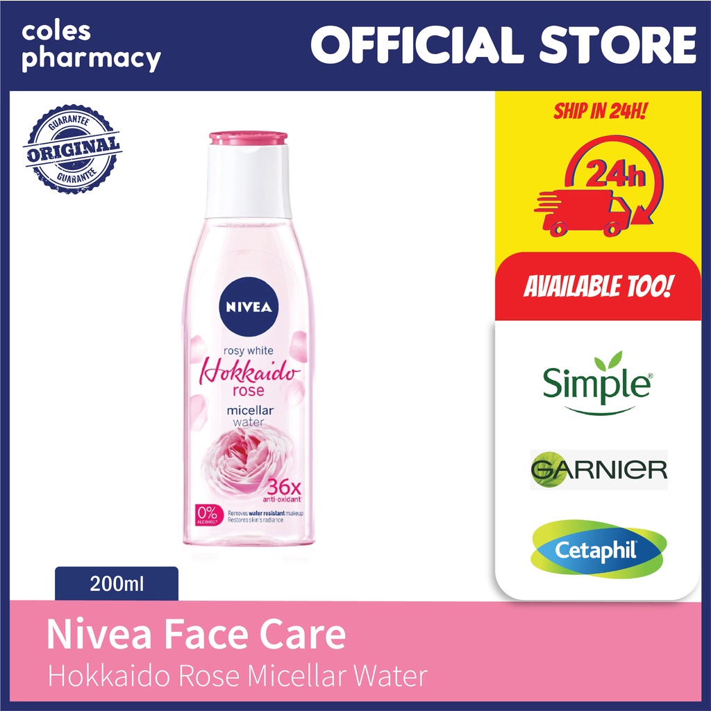 NIVEA Face Care Hokkaido Rose Micellar Water 200ml Shopee Malaysia