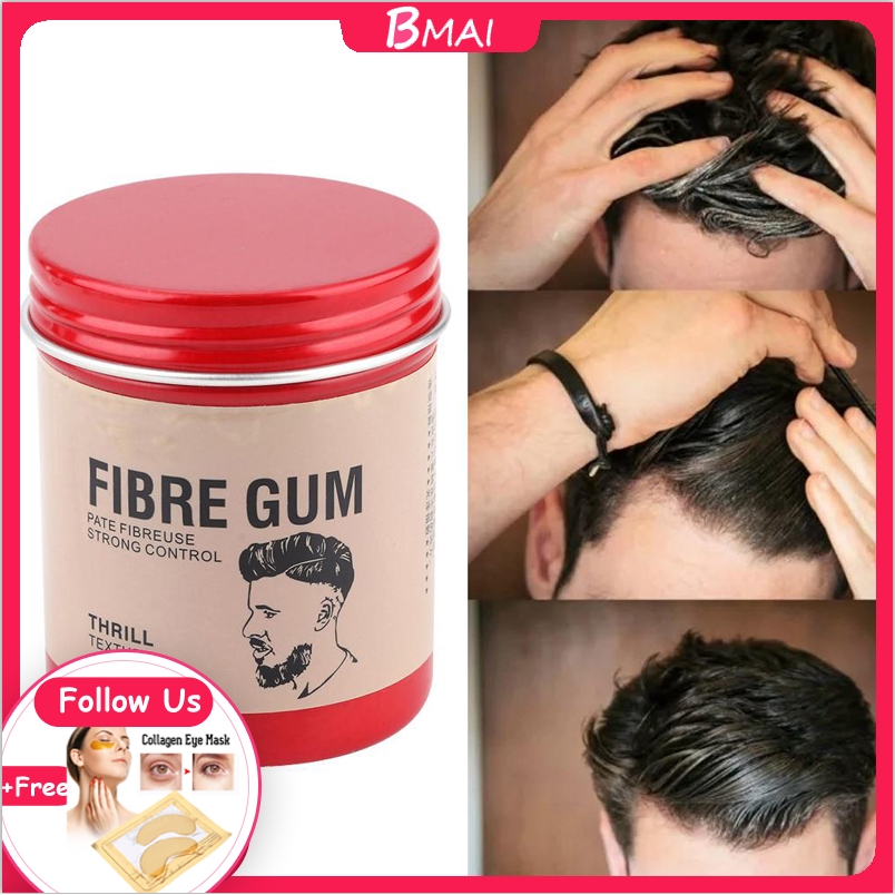 READY STOCK]Bmai Men Hair Clay Long-lasting Fluffy Odorless Hair Mud for Hair  Styling for Hair Styling发泥 发胶 100g | Shopee Malaysia
