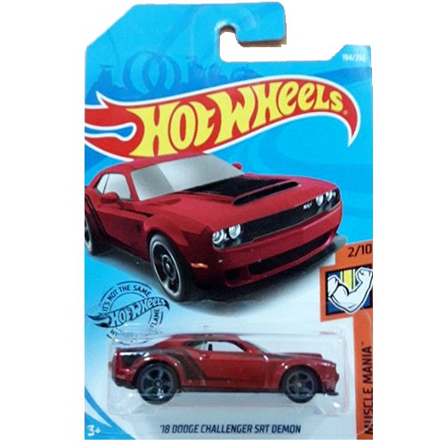 18 dodge challenger srt demon hot wheels