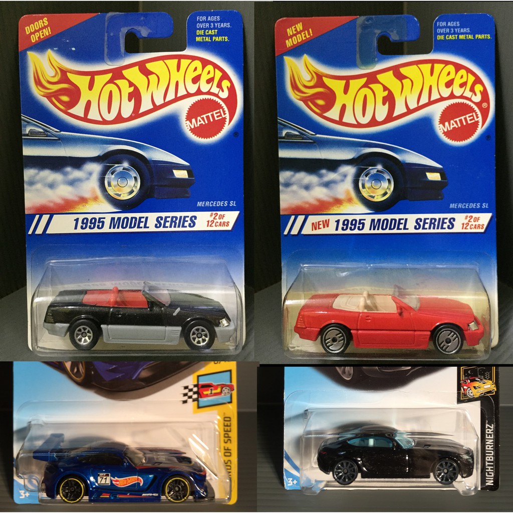 hot wheels mercedes sl