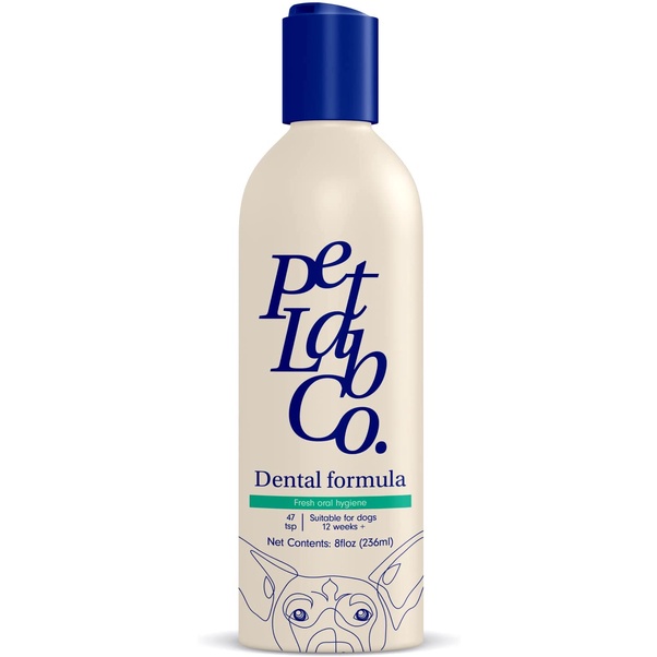 Petlab Co. Dental Wash Dog Mouthwash & Teeth Cleaner Dental Water