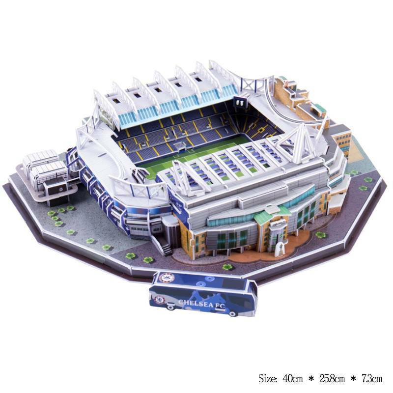 Man Utd Liverpool Arsenal More Football Club 3d Stadium Model Jigsaw Puzzle 3d Puzzles