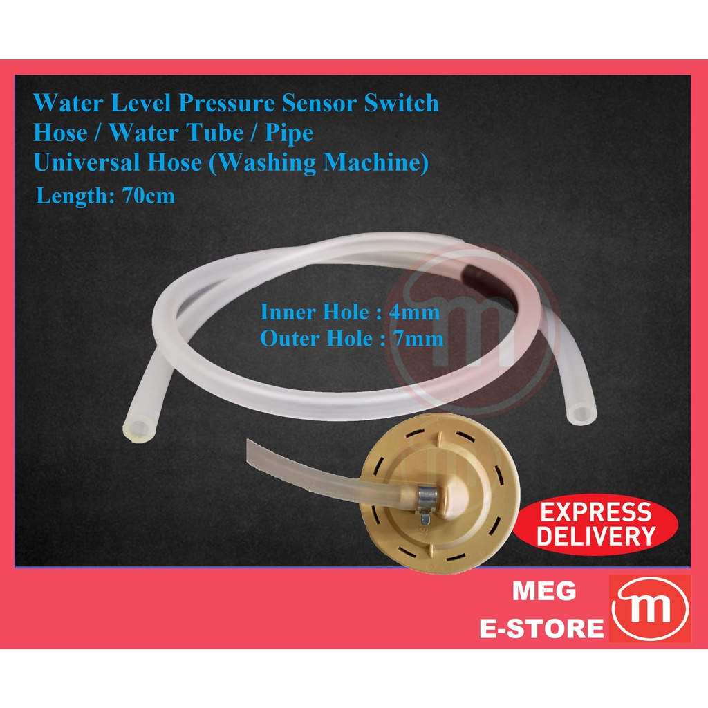 Universal Water Level Pressure Sensor Hose / Pipe Washing Machine ...