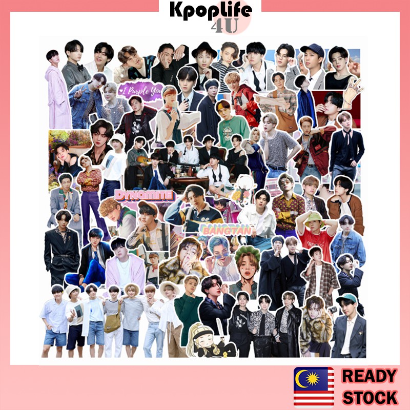 BTS BE Album SG 2021 Deco Sticker Set ( 101pcs ) Kpop Deco ...